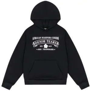 Denim Tears ADG Black Hoodie