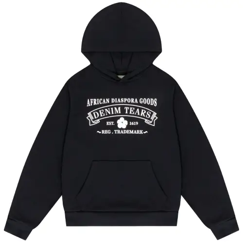 Denim Tears ADG Black Hoodie