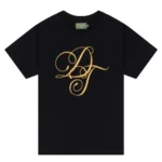 Denim Tears Metallic Gold Script T-Shirt