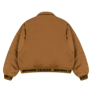 Denim Tears Trans-Atlantic Flight Coyote Jacket