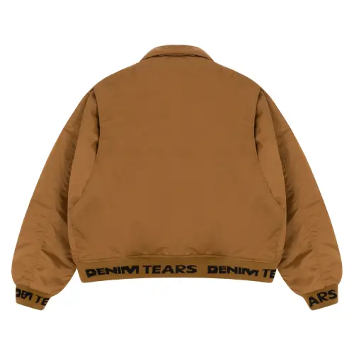 Denim Tears Trans-Atlantic Flight Coyote Jacket