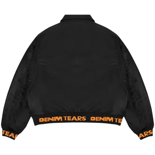 Denim Tears Trans-Atlantic Flight Jacket Black