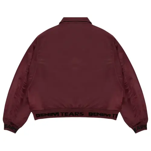 Denim Tears “Trans-Atlantic Flight Maroon Jacket”